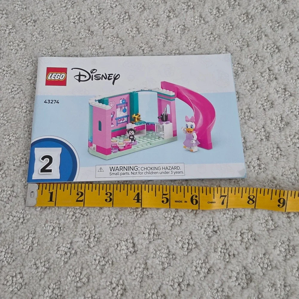 LEGO Disney 43274 Minnie and Daisy Playtime Garden Instruction Manuals 1 2 3